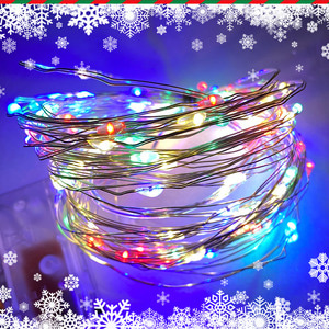 LED 전구 가랜드 크리스마스 겨울 인테리어 데코 장식